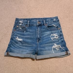 American Eagle Curvy Hi-Rise Shorts